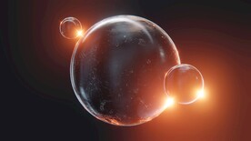 3D渲染抽象背景