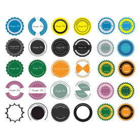 时尚标签 标签素材 标签元素图