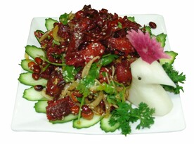 香辣手撕羊腿