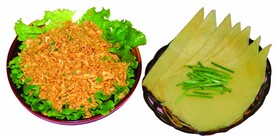 鱼籽卷饼