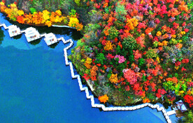 济南九如山瀑布群景区