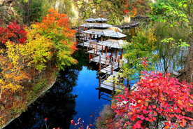 济南九如山瀑布群景区