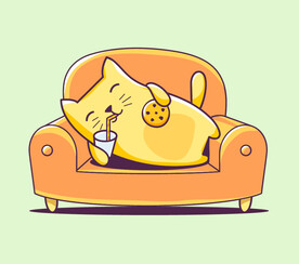卡通猫  