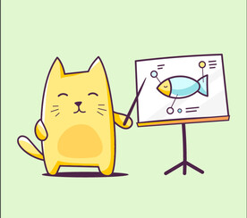 卡通猫  