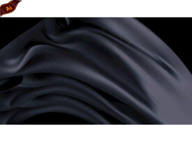 黑色丝绸纹理