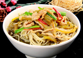 酸菜肉丝面
