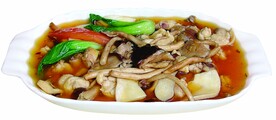 金针三菇鸡