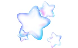 气泡星星