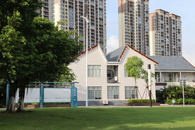 白石湖公园一角