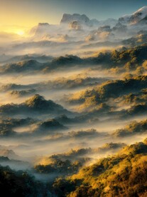 唯美山水画