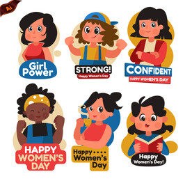 Q版卡通人物素材