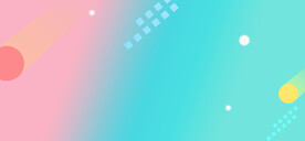 渐变时尚清新彩色几何背景素材