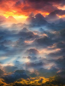 黄昏风景