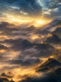 黄昏风景