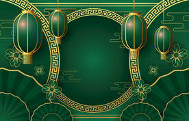 春季春节海报图片