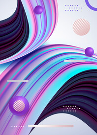 炫酷时尚海报背景