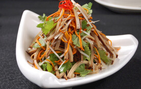 虫草花拌鸡蛋干