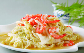 大虾烧白菜