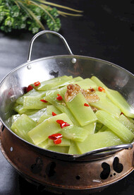 干锅青笋