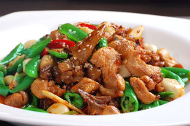 青椒炒土鸡