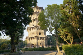 泉州开元寺古建筑石塔