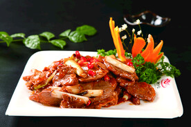 大葱烧羊肉
