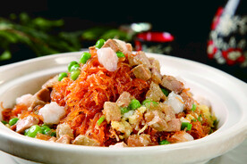 鹅肝海鲜粉丝煲