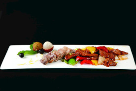 鹅肝三椒爆炒牛肉