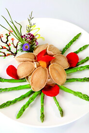 玫瑰百合炒鲍甫