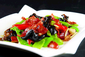 青椒炒腊味