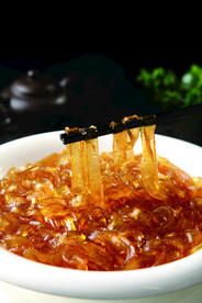 阳澄湖蟹肉烩拉皮