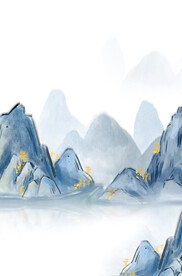 水墨山水背景