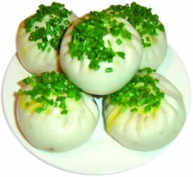 芝麻葱煎包