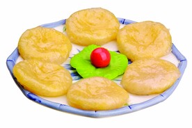 奶黄西米饼