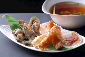 长脚蟹海鲜鸡汤