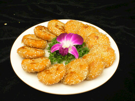 西米南瓜饼