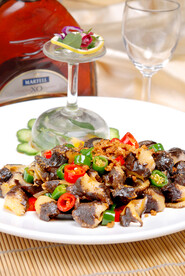 青椒肉碎梅花参