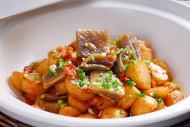 土豆烧裙边