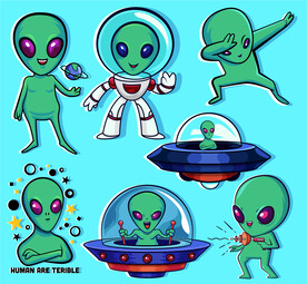 外星人插画