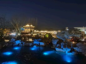 景区夜景