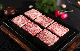 石板雪花牛肉