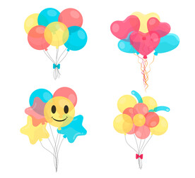 气球插画