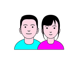 婚礼卡通