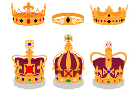 王冠插画