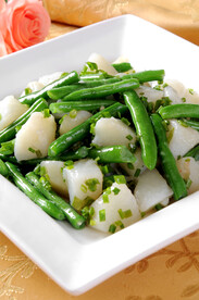 四季豆烩土豆