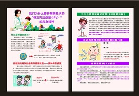脊灰灭活疫苗传单