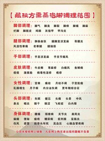 熏蒸泡脚调理范围