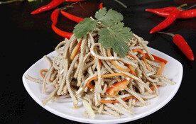 凉拌豆腐丝
