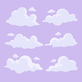 云朵矢量素材