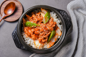 牛肉石锅拌饭